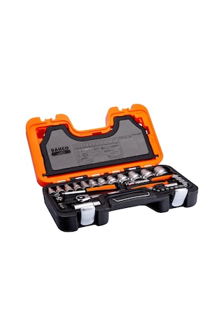 Bahco S560 1/4'' Ve 1/2'' Lokma Takımları 56 Parça