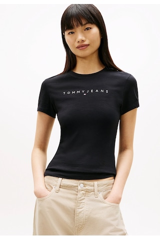 Tommy Jeans Kadın Tişört-dw0dw18398 Siyah