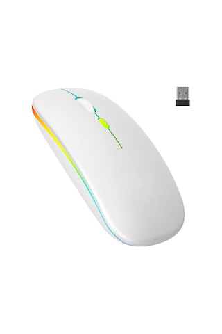 Osqar KRK-03 4 Tuşlu Sessiz Şarj Edilebilir Kablosuz Mouse