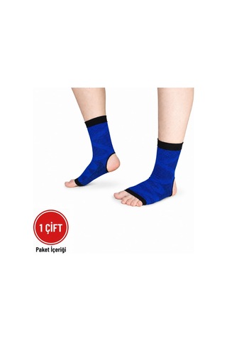 Topuk Açık Kompresyon Antrenman Çorabı Open-heel Compression Training Socks Altın