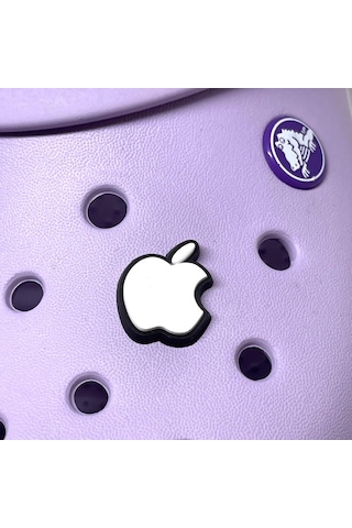 Crocs Terlik Süsü & Renkli Aksesuar Jibbitz Antrasit Melanj