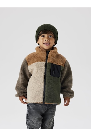 Name It Nmmmonico Teddy Unisex Çocuk Ceket 13243916 Çok Renkli