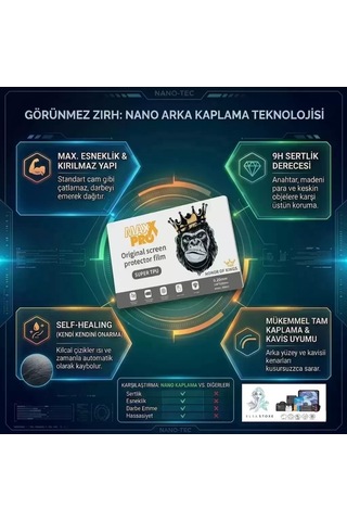 Motorola Edge 70 Fusion  Nano Ekran Koruyucu 0.20 Mm İle Ekstra Koruma Maxxpro - Hd