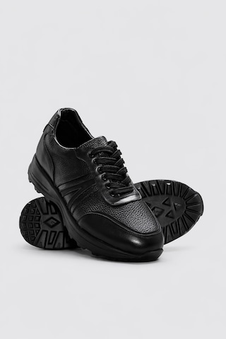 Fast Step Hakiki Deri Erkek Casual 722ma673 Siyah