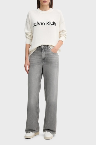 Calvin Klein Bayan Kazak Lv047c311g Yas Beyaz Beyaz
