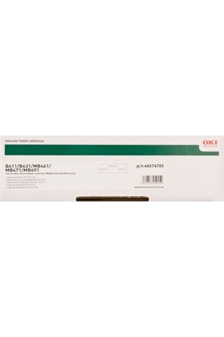 Oki Mb461 /Mb471/Mb491 Siyah Toner 44574705 (3.000 Sayfa)