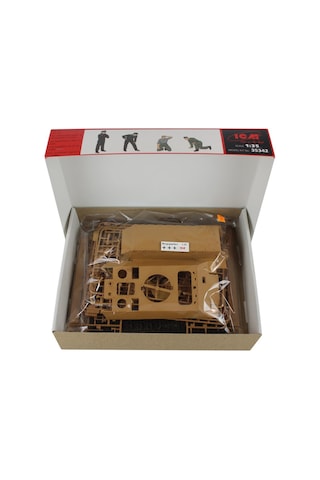 Icm 35342 1/35 Ölçek, Bergepanther With German Tank Crew 4 Fi-50268