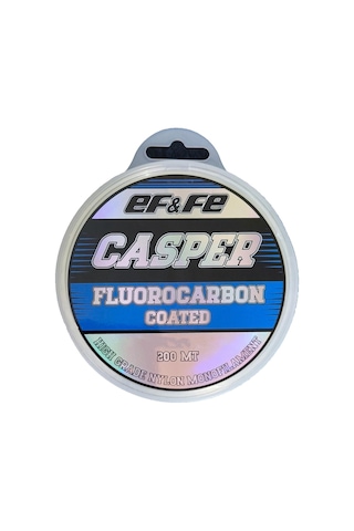 Effe Casper 200m Hayalet Misina Fluorocarbon Kaplı Şeffaf 0.35 MM