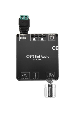 Geeksen Xınyısiniaudio Xy-c100l 100w İki Kanal Bluetooth Dijital Güç Amfi Kartı - Stereo Ses Ve 360 Derece Dağıtım