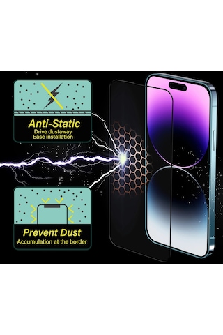 Rm Note 8 Redmi Antistatik Cam Tam Kaplayan Ekran Koruyucu