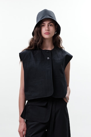 Lastik Detaylı Bucket Şapka Lacivert Lacivert