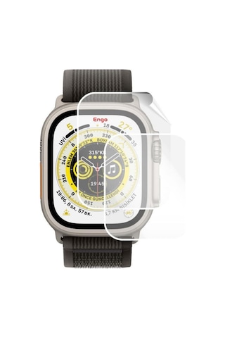 Apple Uyumlu Watch Ultra 49mm Ekran Koruyucu Şeffaf Tpu Film 2 Adet