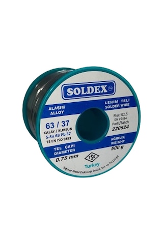 Lehim Teli 0.75mm 500gr Sn63 - Pb37 63/37