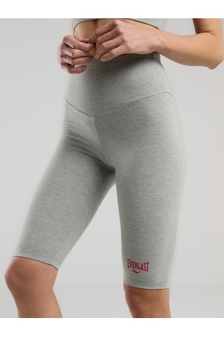 Everlast Ever Essentials Gri Melanj Kadın Biker Tayt Gri Melanj
