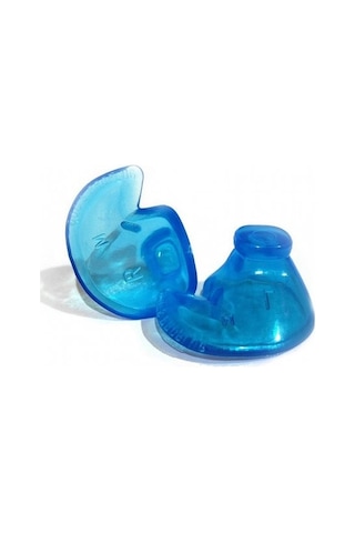 DOC'S PROPLUGS Kulak Tıkacı, Kutulu, Deliksiz, Yüzme İçin Mavi