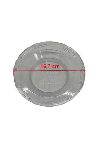 Mimgas Havalandırma Kapağı Camı (şeffaf Üst Kapak)