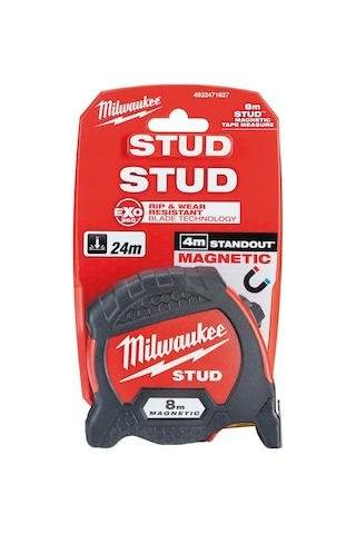 Milwaukee Stud Şerit Metre Manyetik 8mt 4932471627 8 M