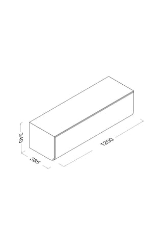 Isvea - Saqua Marino Banyo Alt Dolap 120 Cm Meşe - 23sq1017120ı- 6215968