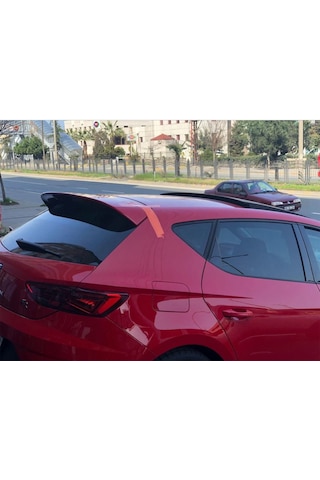 Seat Leon Mk3 Spoiler Parlak Siyah Spoyler Plastik İthal