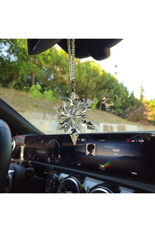 Kristal Araba Dikiz Aynası Süsü F-style Dikiz Aynası Süsü Araba Hediyesi-cam Kristal Kullanımı Yasal Ürün