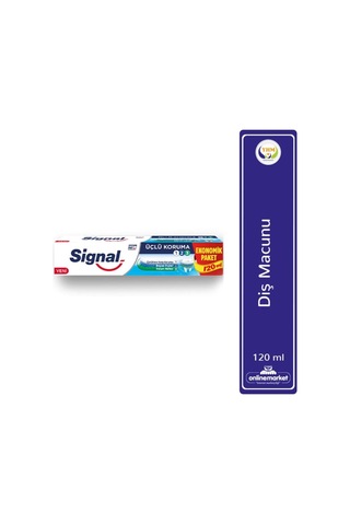 Üçlü Koruma Diş Macuni 120 Ml X 4 Adet