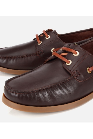 Hotiç Erkek Deri Kahverengi Bağcık Detaylı Günlük Loafer 02ayh319730a480 02ayh319730a480