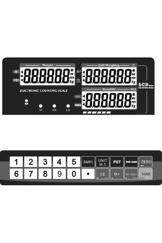 Tartım ve Sayım İndikatörü XK-3160C