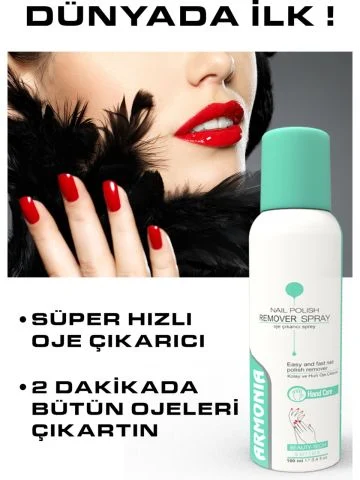 Armonia Oje Çıkarıcı Sprey 100 ML