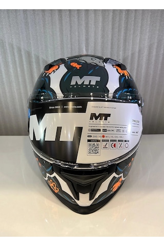Mt Helmets Kask Mt Braker Sv The Kıng A7 Parlak Mavi Parlak Mavi