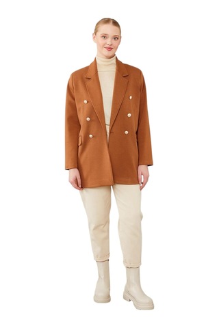 Levidor Kadın Spor Blazer Ceket 510026 Kahve