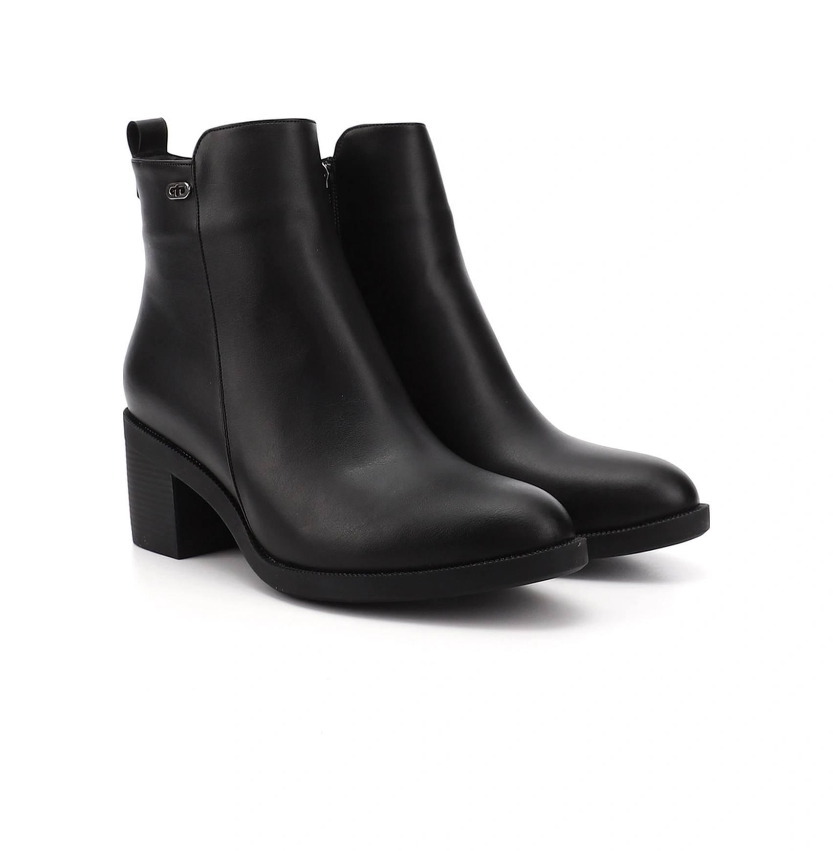 Gönderi R Kadın Siyah Fermuarlı Kalın Topuklu Bot Dkzb74835228 Siyah