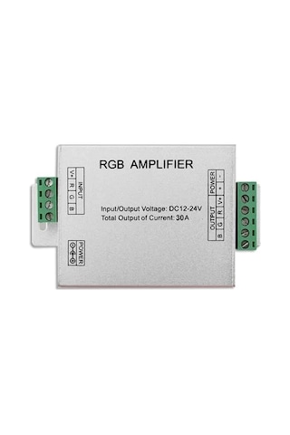 Sh Powermaster Pm-4877 12 Volt - 24 Volt 30 Amper Rgb Şerit Led Amplifier Repeater Najmaddin