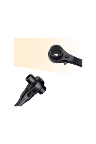 Spero Sağ-sol Cırcırlı Kazıklı İskele Lokma Anahtar 14x15 Mm