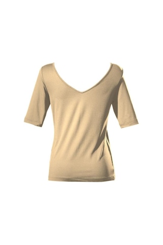 Bulalgiy Kadın Camel Basic Tişört - Bga036575 Camel