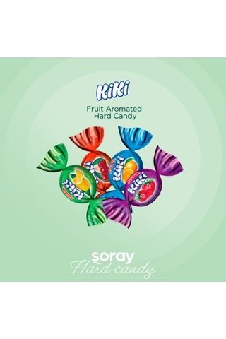 Şoray Kiki Meyve Aromalı Sert Şeker 960 G