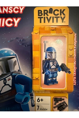 Lego Star Wars Dergi - Lehçe Mandalorian Figür