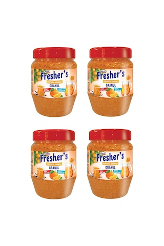 Kent Boringer Fresher's Portakal Aromalı Granül İçecek 300 Gr X 4 Adet 300 G
