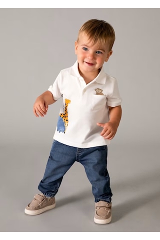 Mayoral Erkek Bebek Denim Pantolon 1520 Mavi