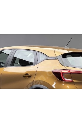 Renault Captur Krom Cam Çıtası Tam Tur 2020+ Joy Ve Touch Uyumlu