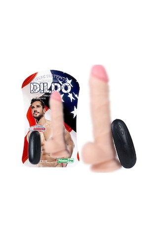 Truva Shop Jeff Ultra Realistik 21 Cm 10 Titreşimli Vibratör Penis Dildo