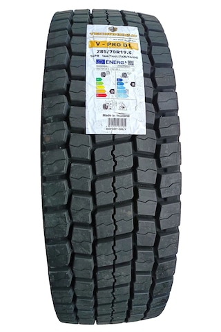 285/70 R19.5 146l16pr Vpro D1 Çeker M+s Techshıeld, 2025 Tayland Üretim