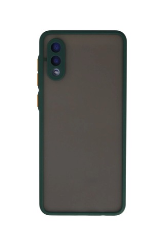 Samsung Galaxy A02 Uyumlu Kılıf Montreal Silikon Kapak - Yeşil