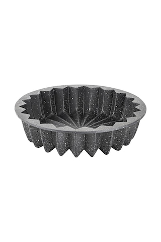 Tnt-8695835389219-ummy Tyıl26g-gri Granit Döküm Yıldız Şekilli Dilimli Tart Kalıbı 26cm