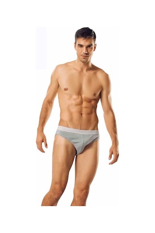 Namaldı 6'lı Paket Spor Erkek Slip Gri