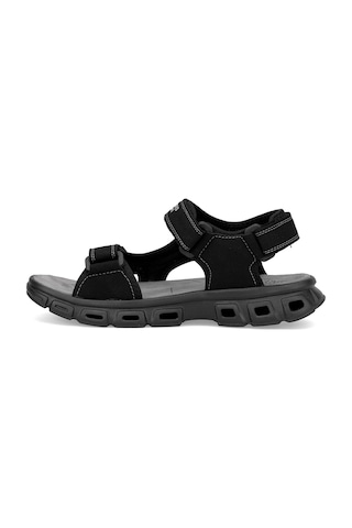 Dockers 101983817 5m 236810n 5fx Erkek Düz Sandalet Siyah Siyah