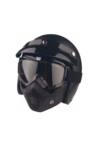 Jet Kask Maskesi Motosıklet Kask Maskesi