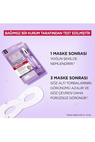 L'Oreal Paris Revitalift Filler Serinletici Göz Serum Maskesi 11 G