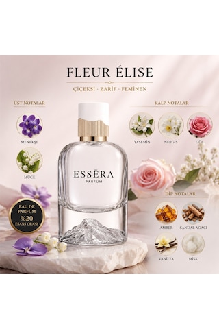 Essera Parfüm Fleur Élise Kadın Parfüm EDP 50 ML