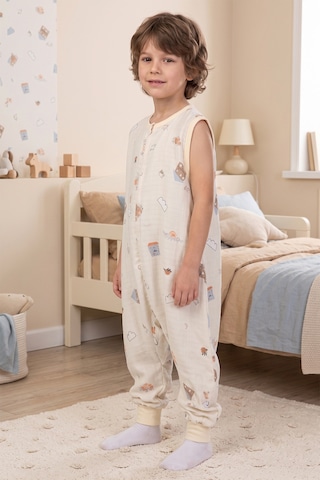 Babymod Müslin 0-5 Tog Kolsuz Kız Erkek Çocuk Uyku Tulumu Sarı
