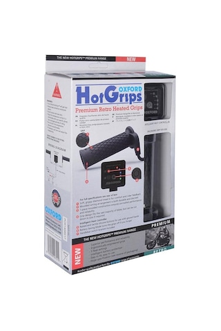 Oxford Motosiklet Hotgrips Premium Retro Elcik Isitma El693